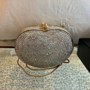 Lovers/Bridal/ Judith Leiber Heart and Soul Crystal Bag